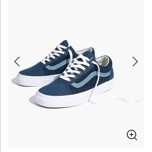 Madewell x vans old skool denim sneakers